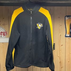 Pittsburgh penguin zippered fleece